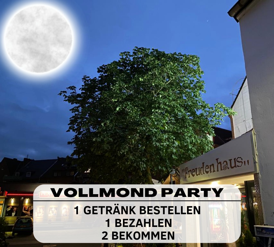"Vollmond, setz mich ins rechte Licht ..."